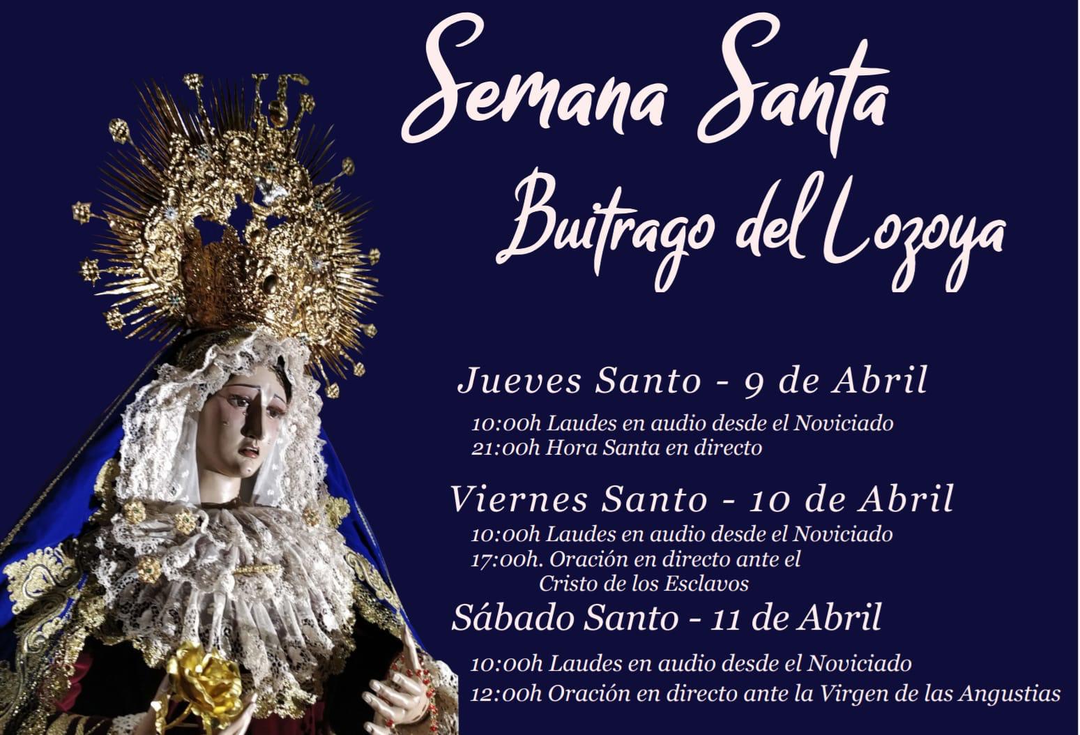 Semana Santa en Buitrago del Lozoya 2020 Buitrago del Lozoya